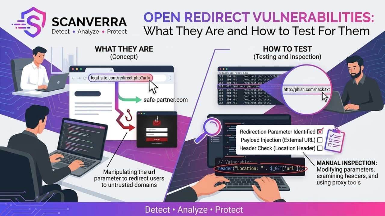 Featured image for "Open Redirect Vulnerabilities: What They Are and How to Test For Them"